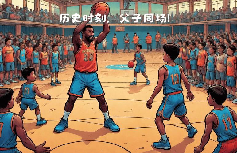 NBA常规赛湖人战胜森林狼，詹姆斯父子同台创历史