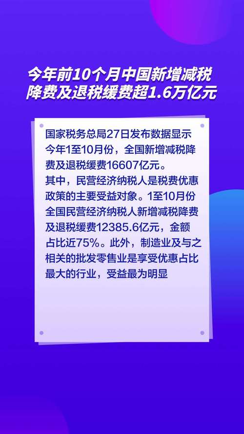 安徽五年累计新增减税降费及退税缓税缓费3962亿元