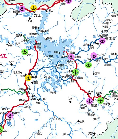 江西全省高等级航道通航总里程达960.6公里